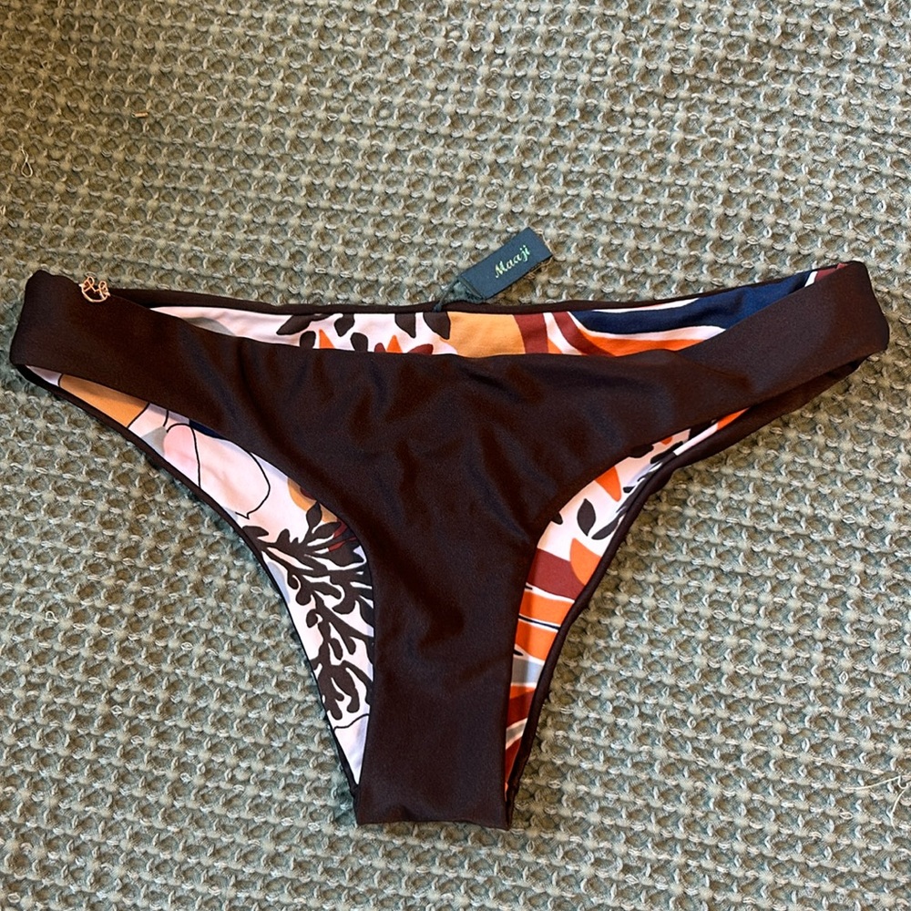 Maaji swim brown bottoms